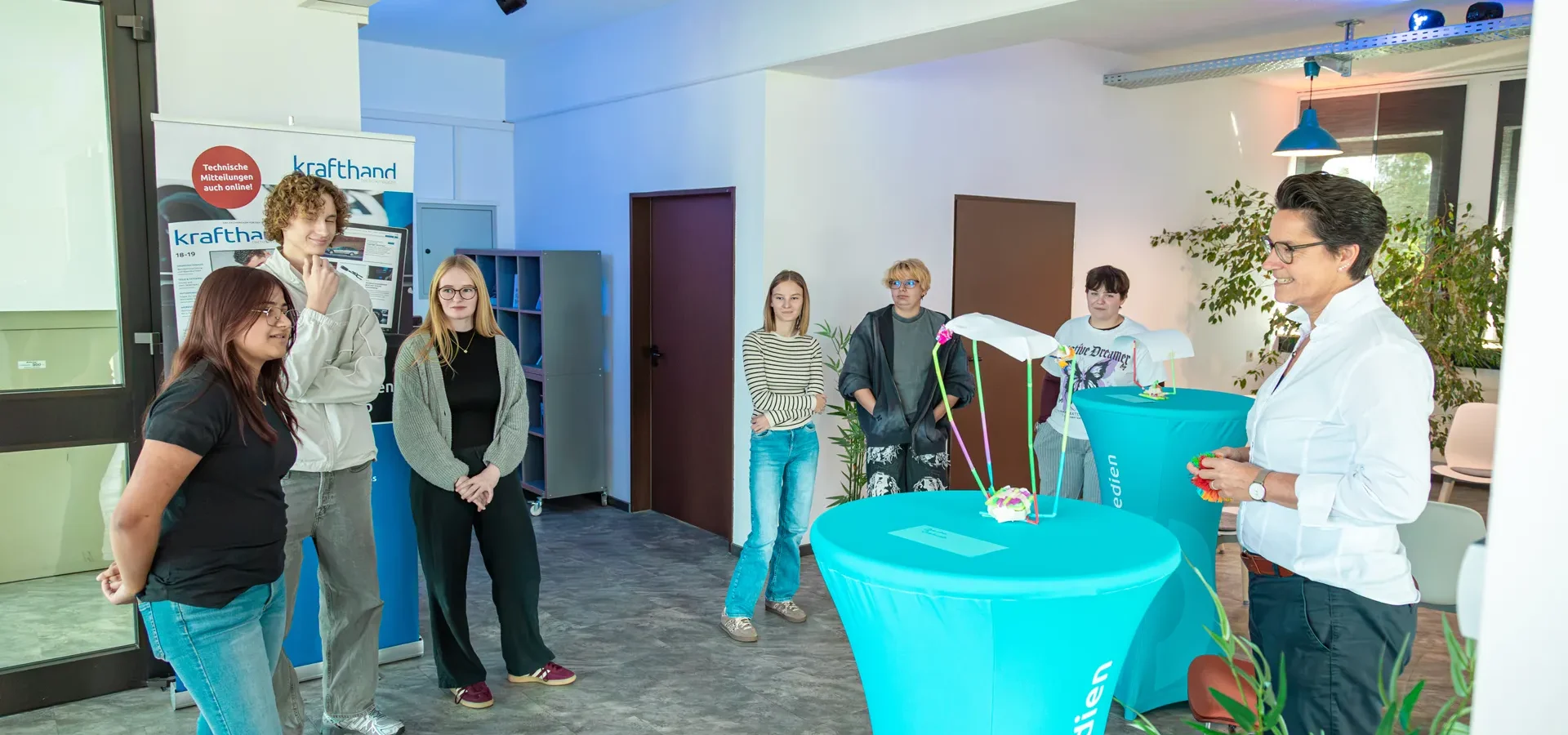 Besprechung der Teamaufgabe beim Workshop
